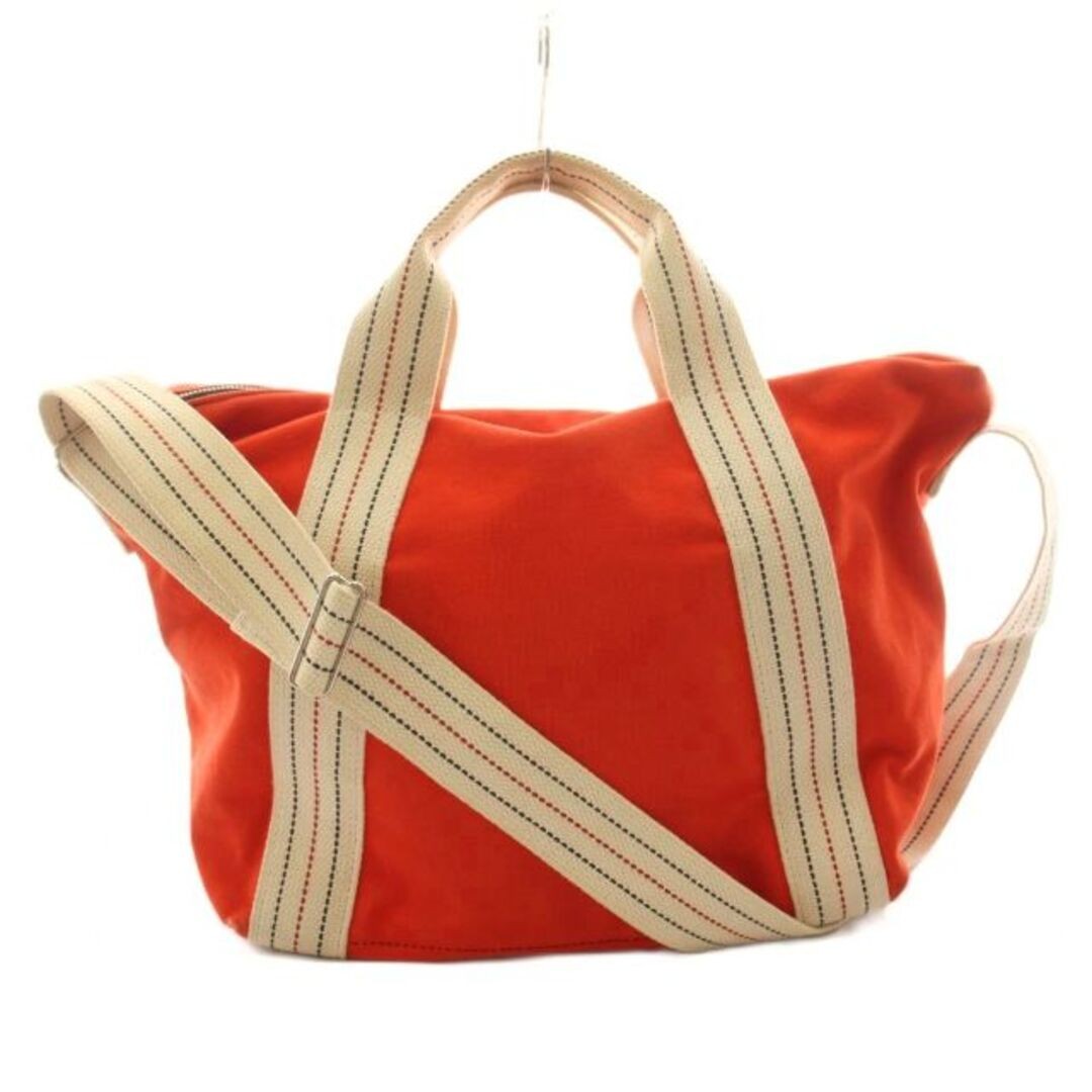 Utirity Canvas Utility Shoulder Bag Tote 2 way Orange KU Used 733e9ebf03395233c6