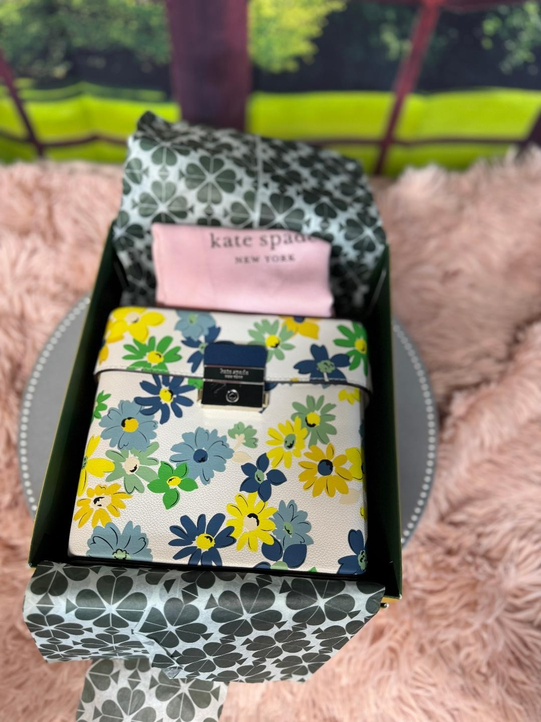 NWT Kate Spade Voyage Floral Medley Small Top Handle Crossbody Purse