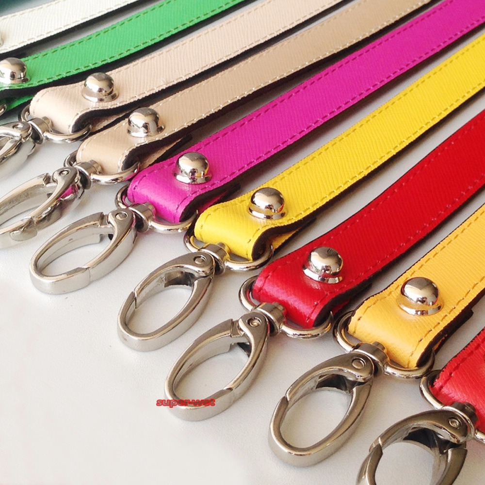 1 X Replacement Genuine Saffiano Leather Bag Shoulder Strap Cross Body 130cm New