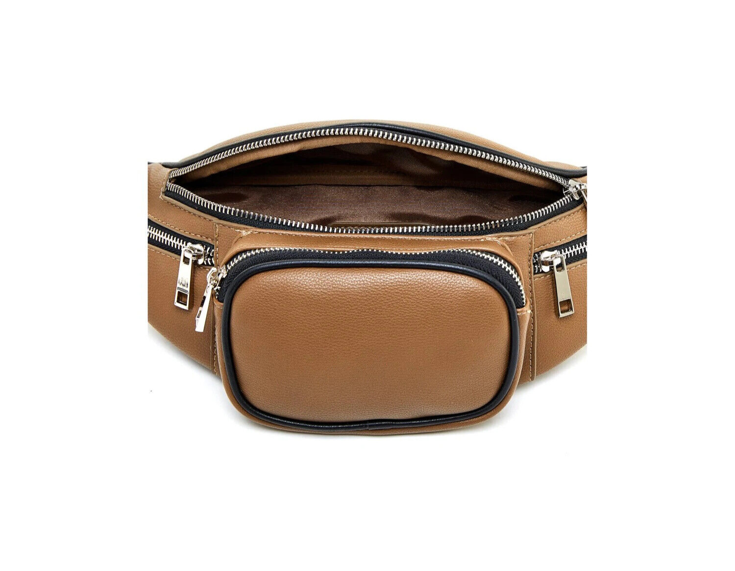 Like Dreams Belt Bag Taupe Silver