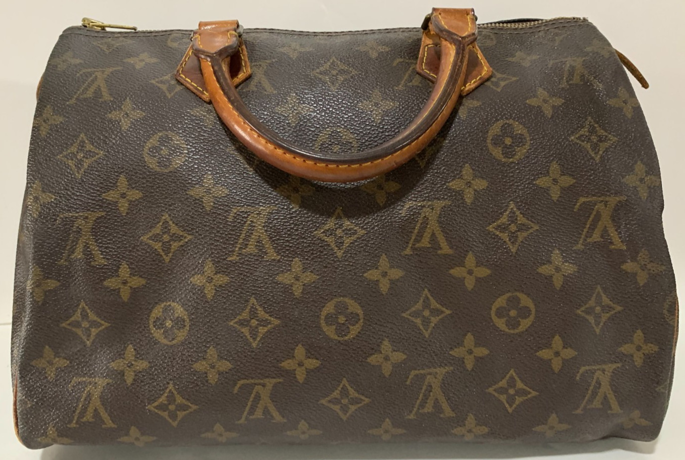 DECENT/FAIR Genuine Vintage Louis Vuitton Speedy 30 Bag 90’s FH0980 YKK Zipper