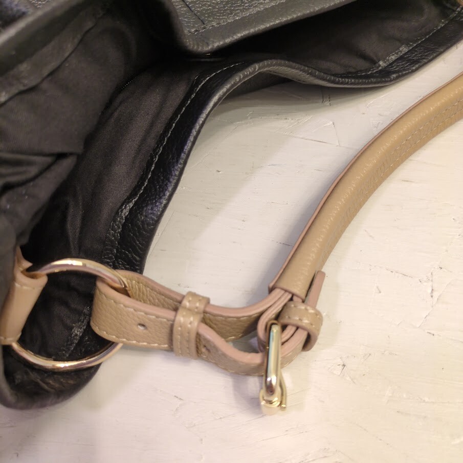 Bolvaint Paris René Noir Motif Bag Purse – Retails $2,500 Black Brown Logo