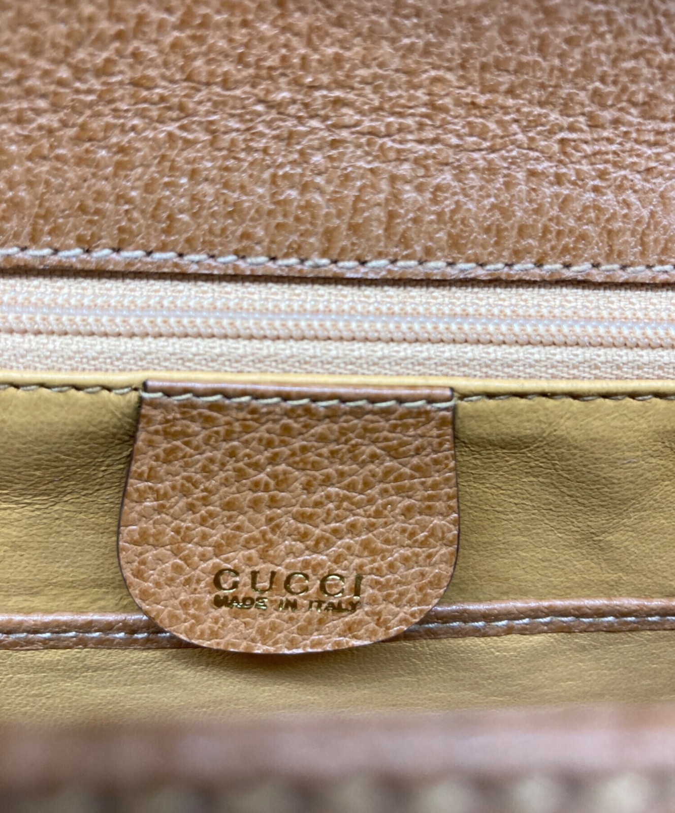 Gucci Bamboo 00020460188 Brown Shoulder Bag #TFB1564