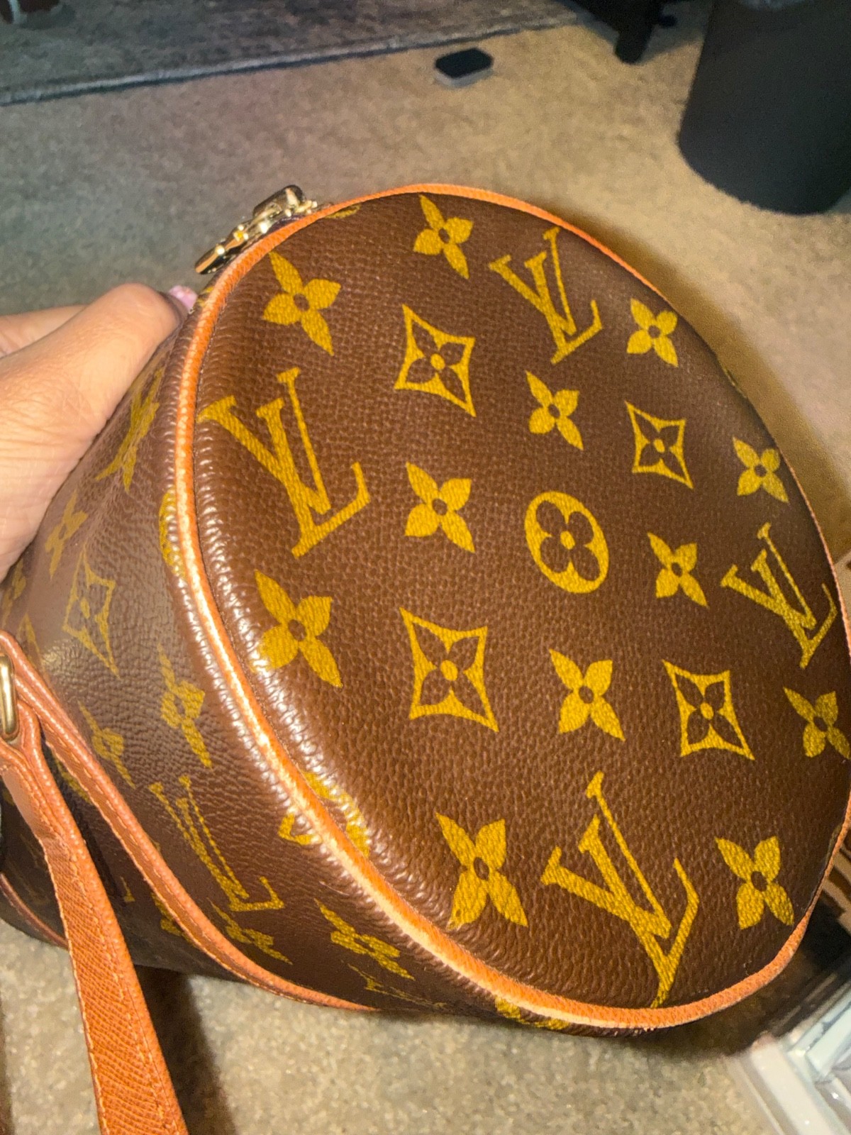 Louis Vuitton PapillonShoulder Bag GM Brown Canvas