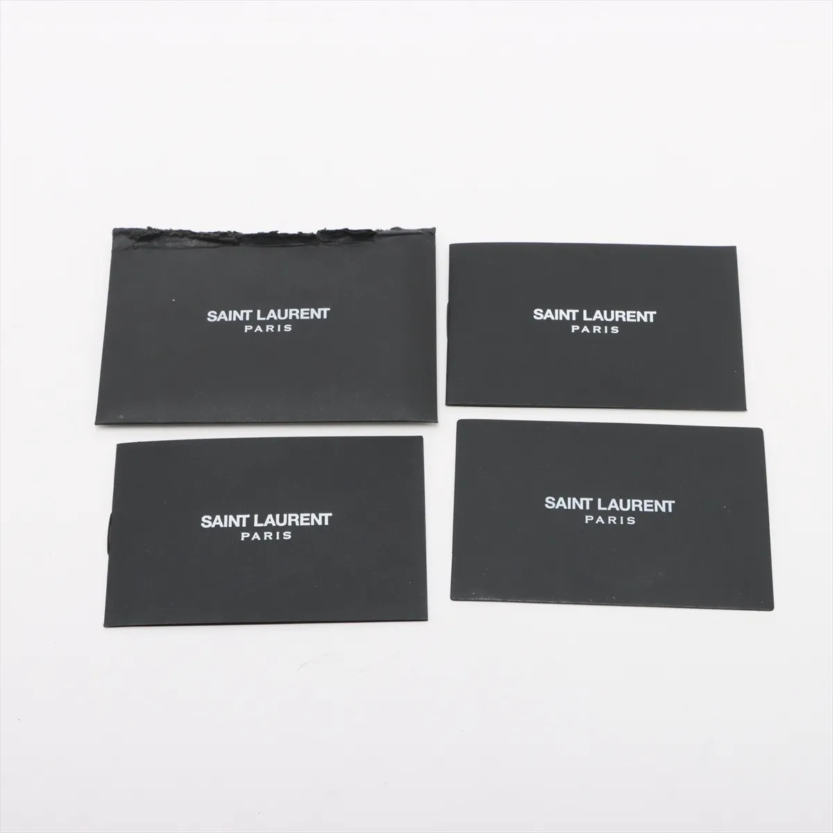 Saint Laurent Paris Cassandra Mini Leather 2 Way Handbag Black 602716