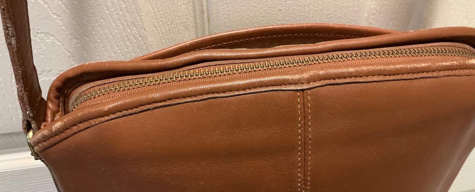 Vintage Coach Shoulder Bag Anderson F5D-9976 Tabac Leather Good Condition