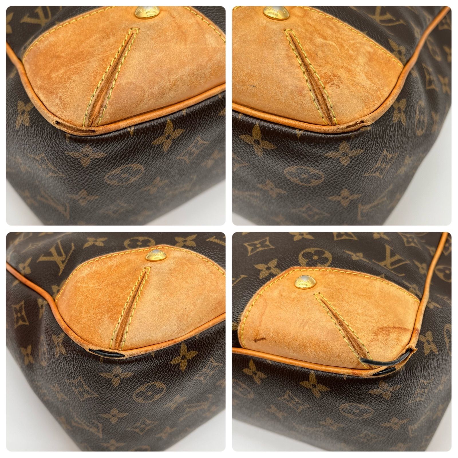 Auth LOUIS VUITTON Monogram Estrela MM Tote Bag M41232 2Y9770