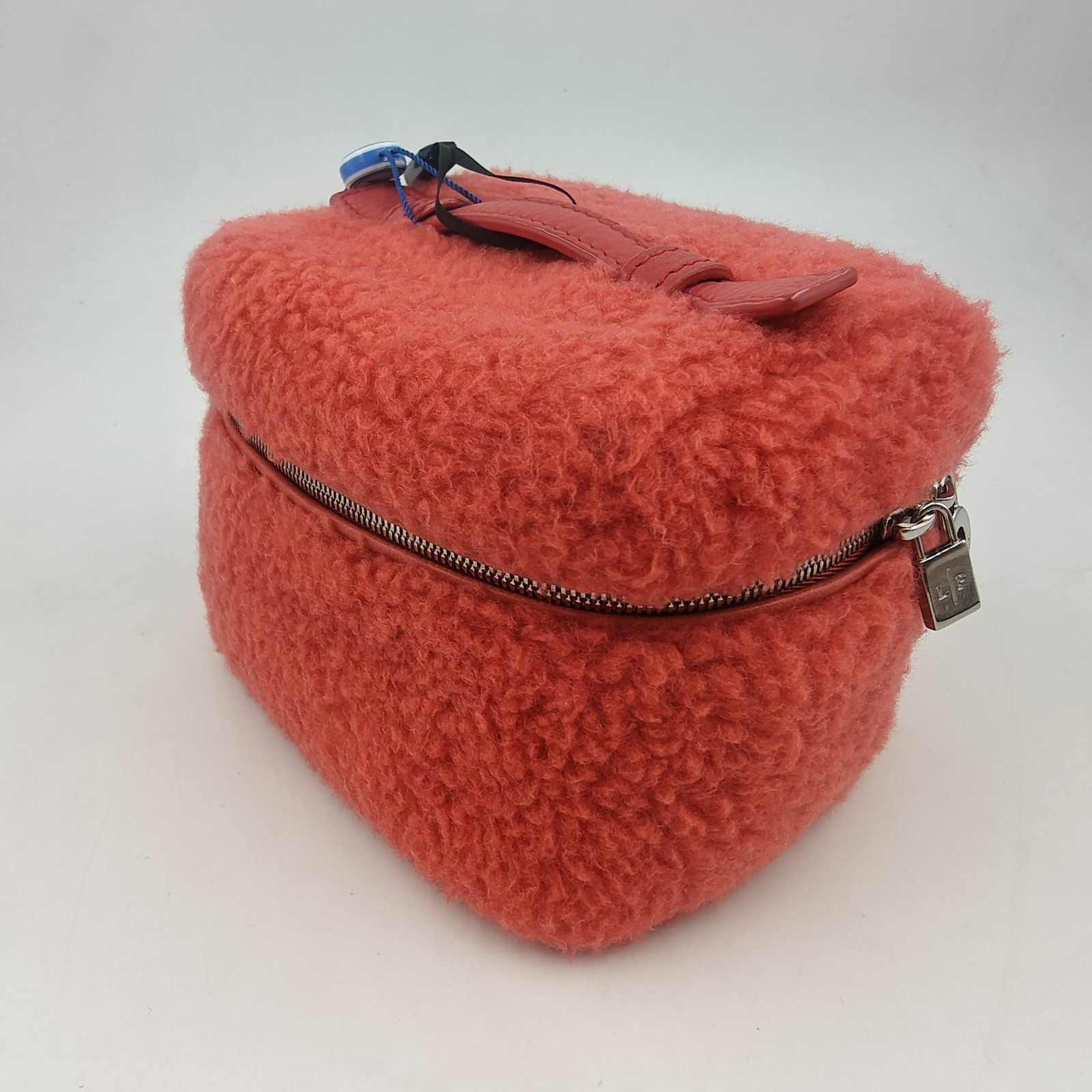 Loro Piana Extra Pocket 11.5 Cashmere Peach Pink Top Handle Bag