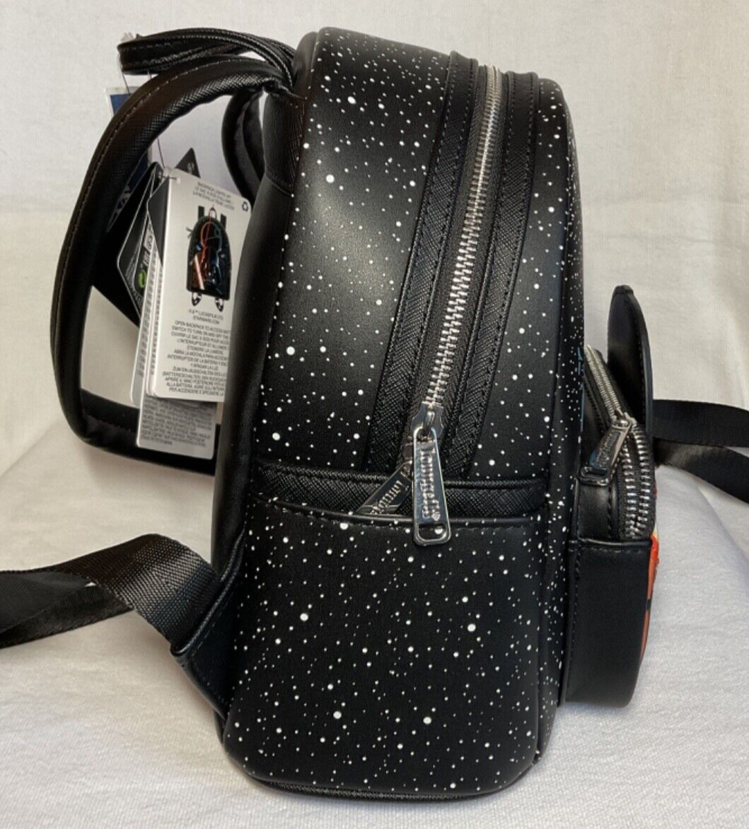 Loungefly Disney Star Wars DARTH VADER DEATH STAR Mini Backpack NWT