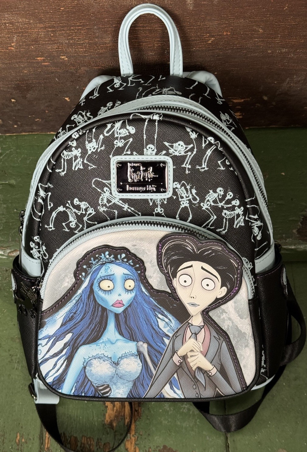 Loungefly SDCC 2022 Mini Backpack Corpse Bride Emily & Victor Glow GITD