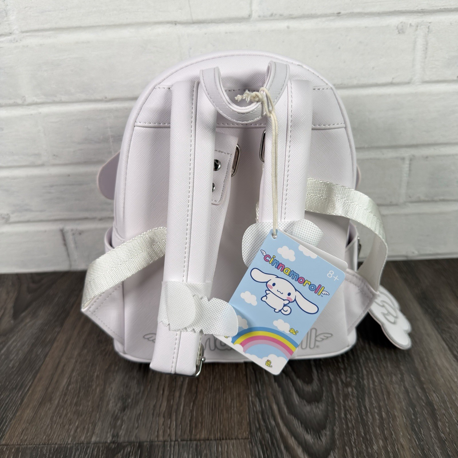 Loungefly Sanrio Cinnamoroll Monochrome Cosplay Mini Backpack White New 2025