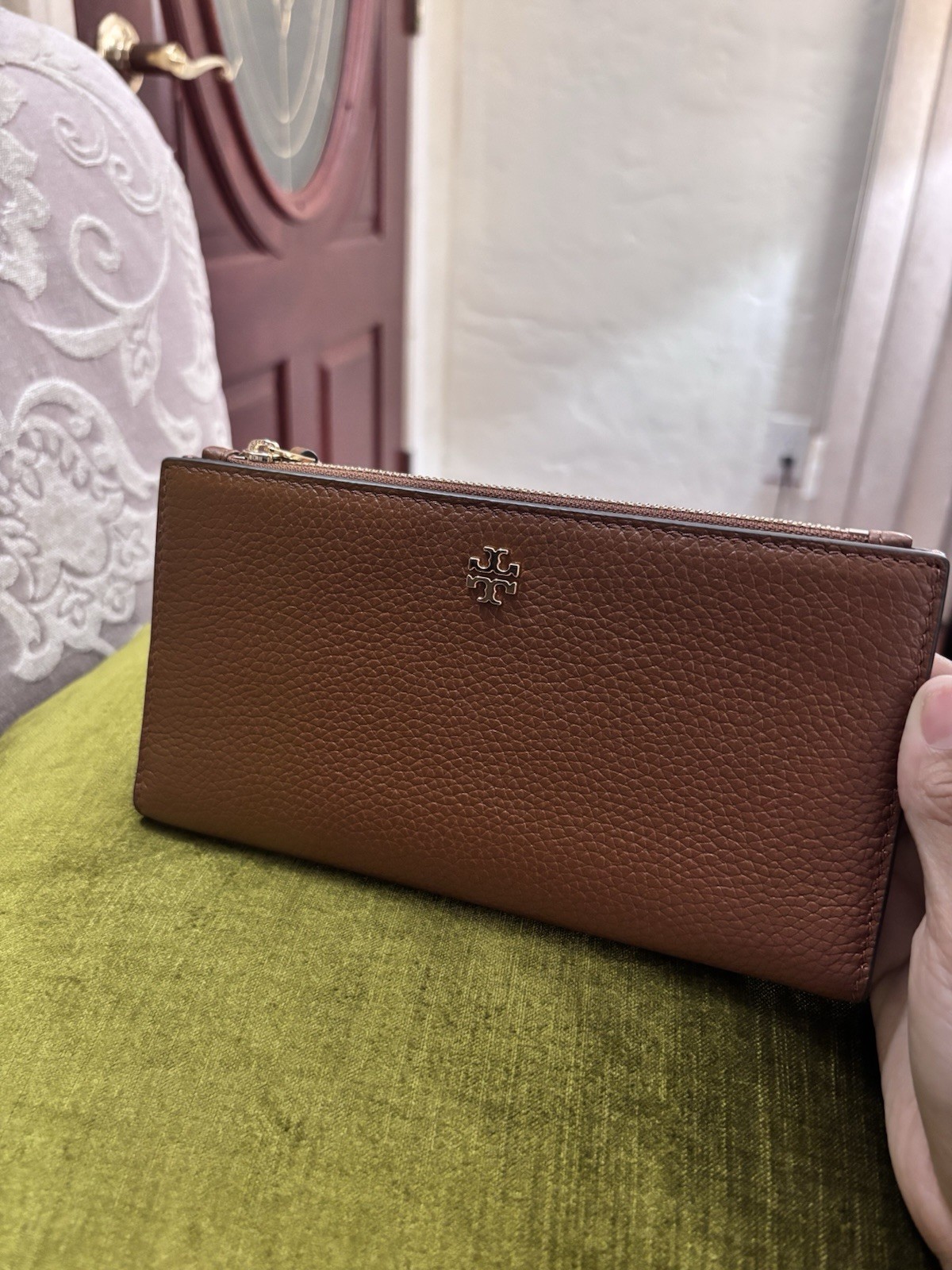 Tory Burch Blake Swingpack Leather Crossbody + Wallet