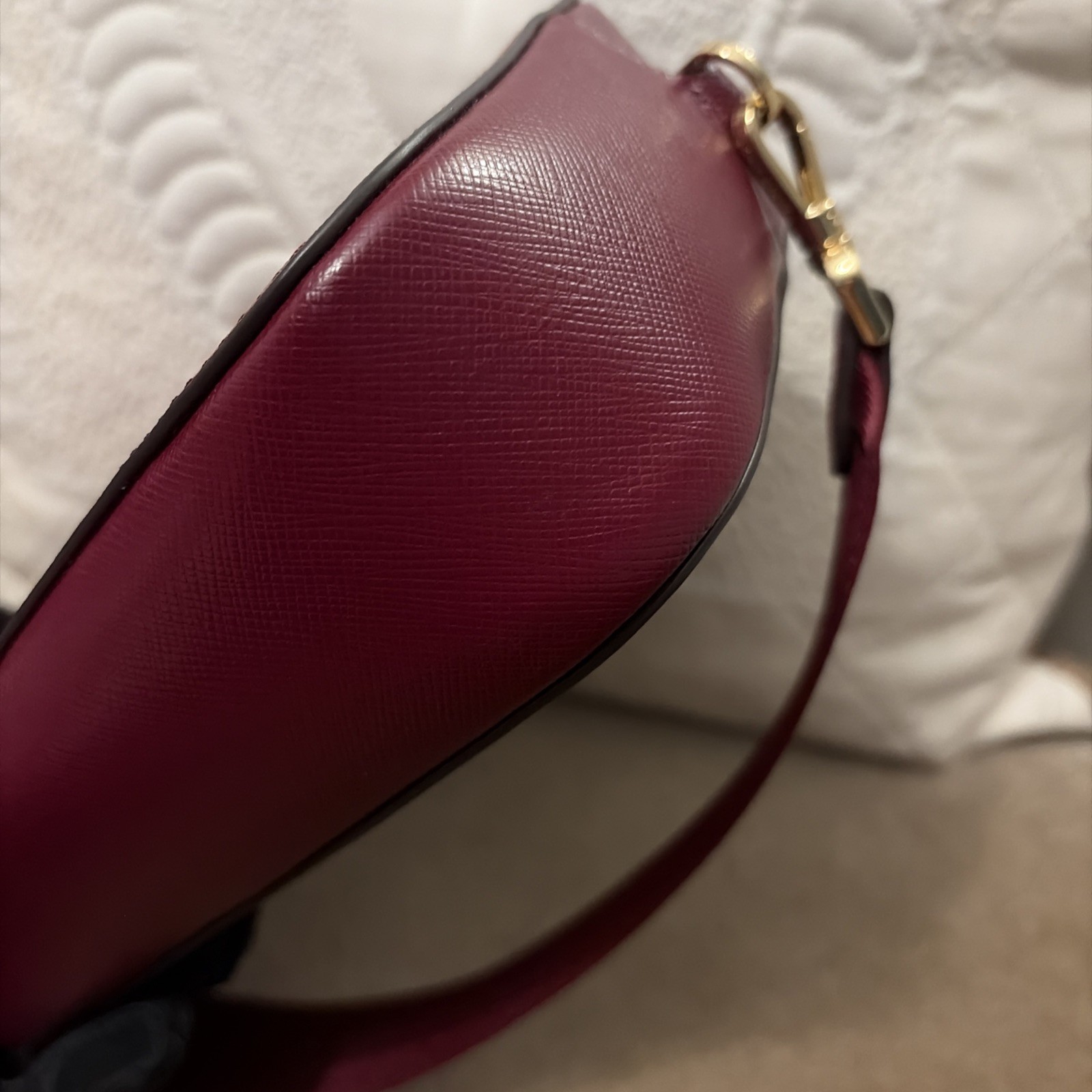 Kate Spade Madison Mini Camera Bag Saffiano Leather Blackberry