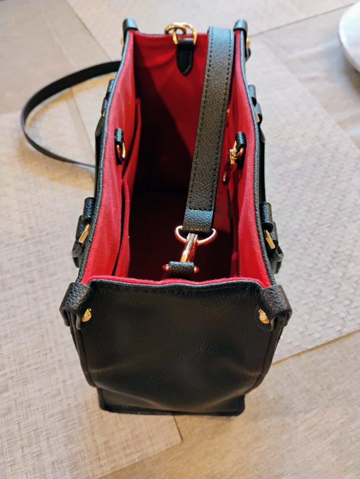 Louis Vuitton OnTheGo PM Bicolour Monogram Empreinte Leather Tote Bag for Women