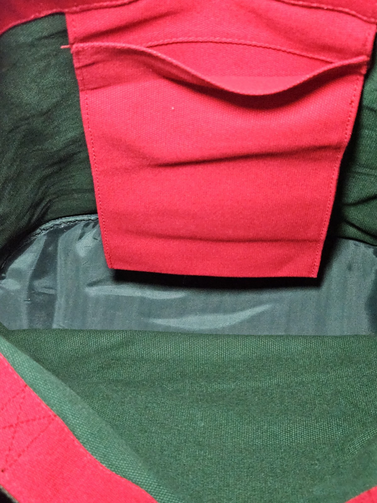 Punctuate Holiday Tree Tote Bag Jingle Bell Pom-Poms