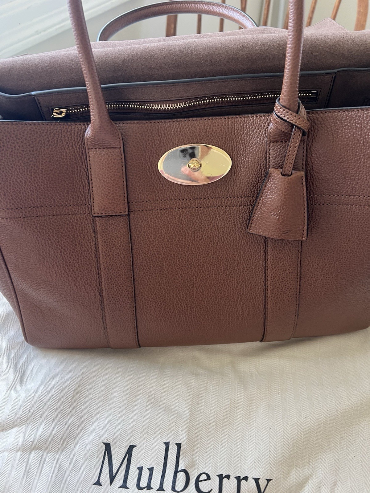 Mulberry Bayswater – Oak Leather – Excellent Used Condition