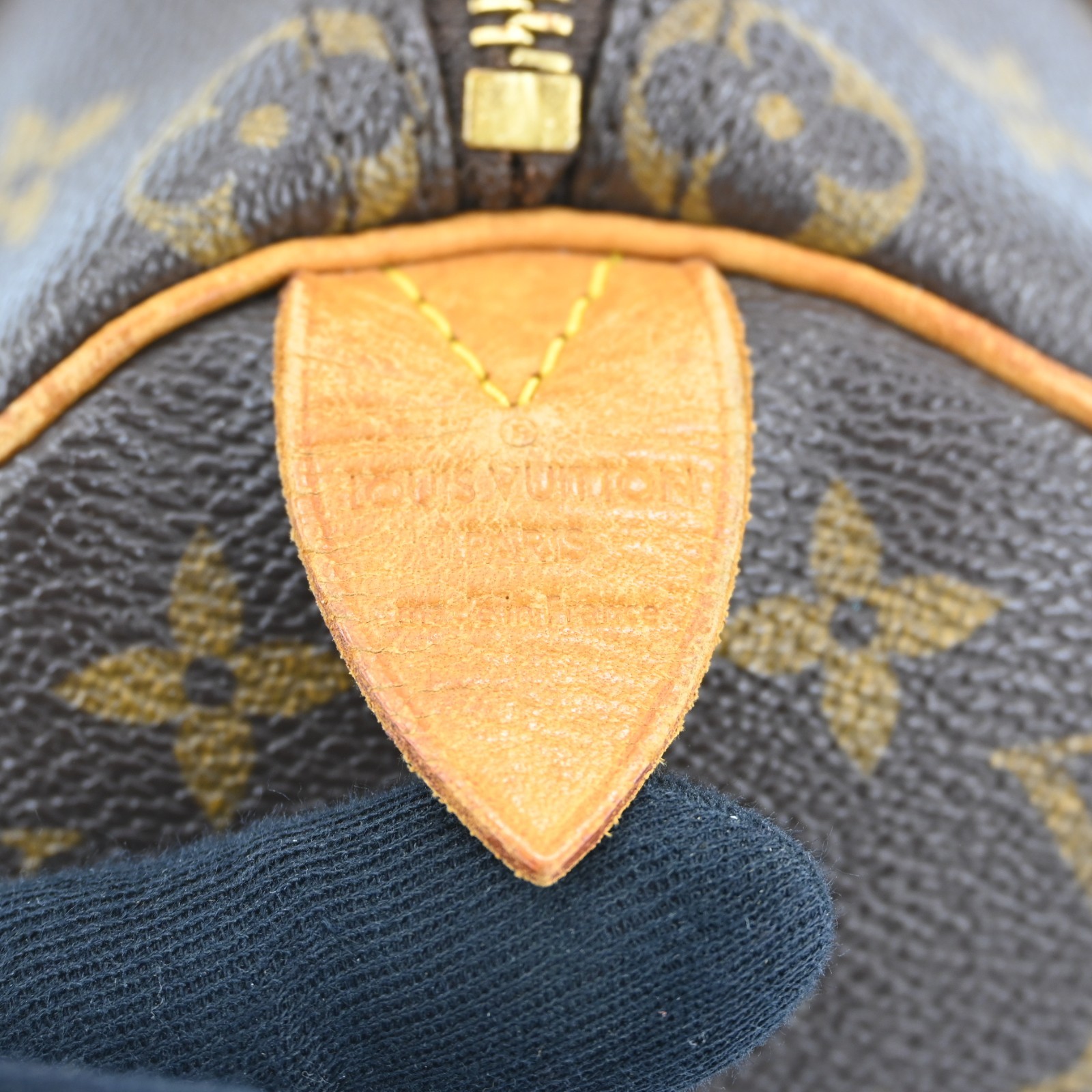 LOUIS VUITTON Monogram Speedy 25 M41528 Hand Bag Canvas P4944GA802