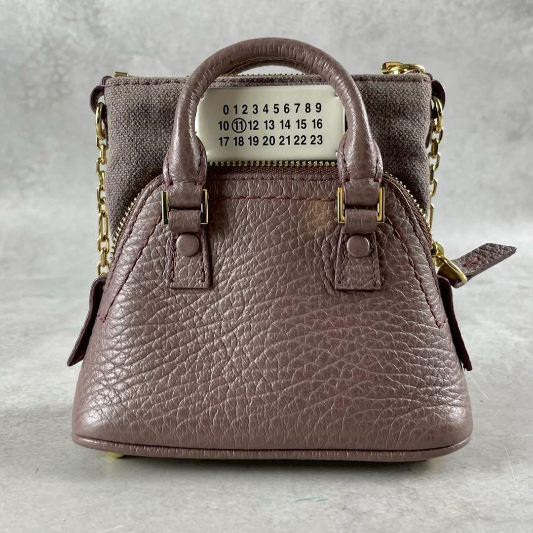 Maison Margiela Baby 5AC 2Way Bag Leather Crossbody Authentic