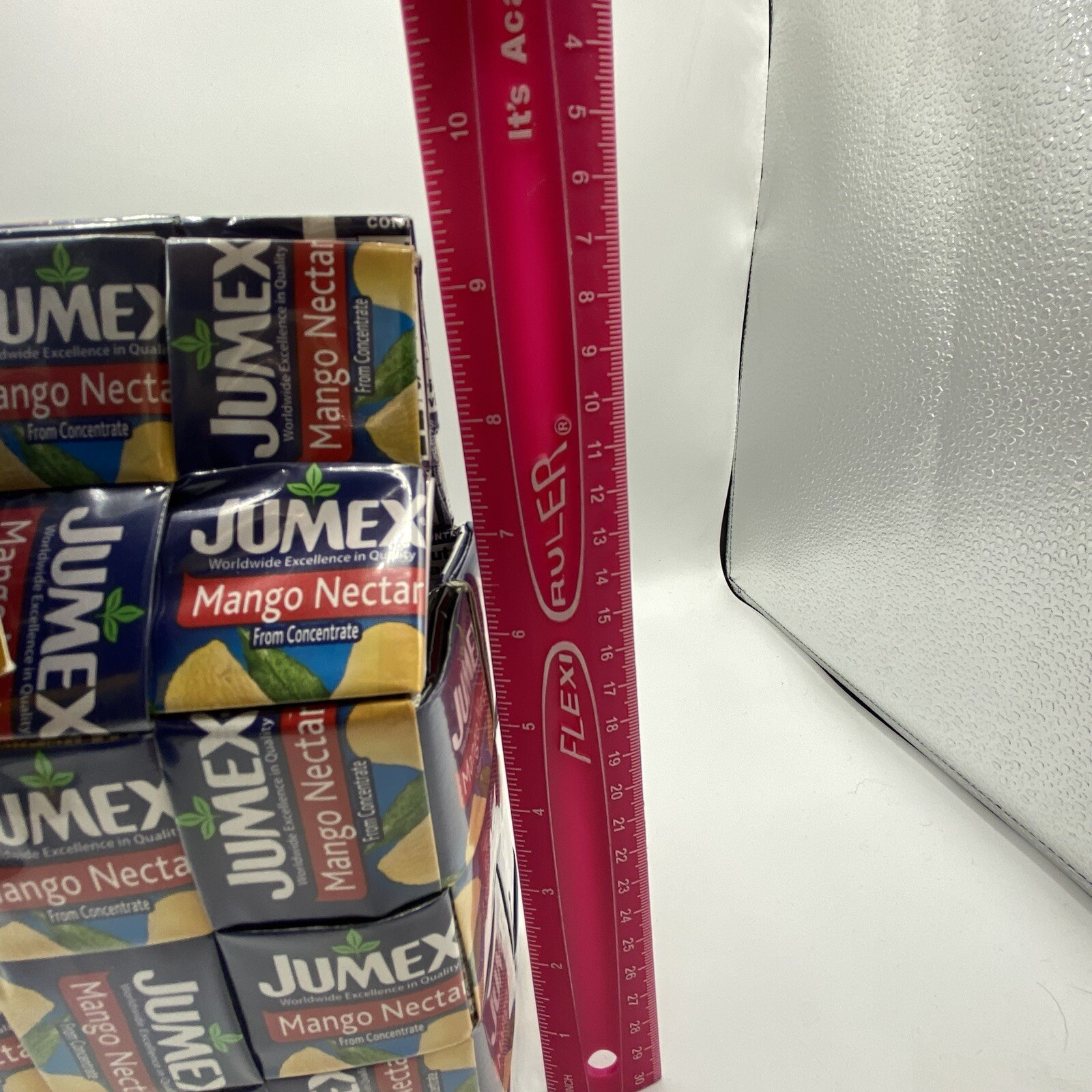 Jumex Tote Bag Magnet Clasp Handmade Recycled Plastic Juice Boxes MITZ Lunch Box