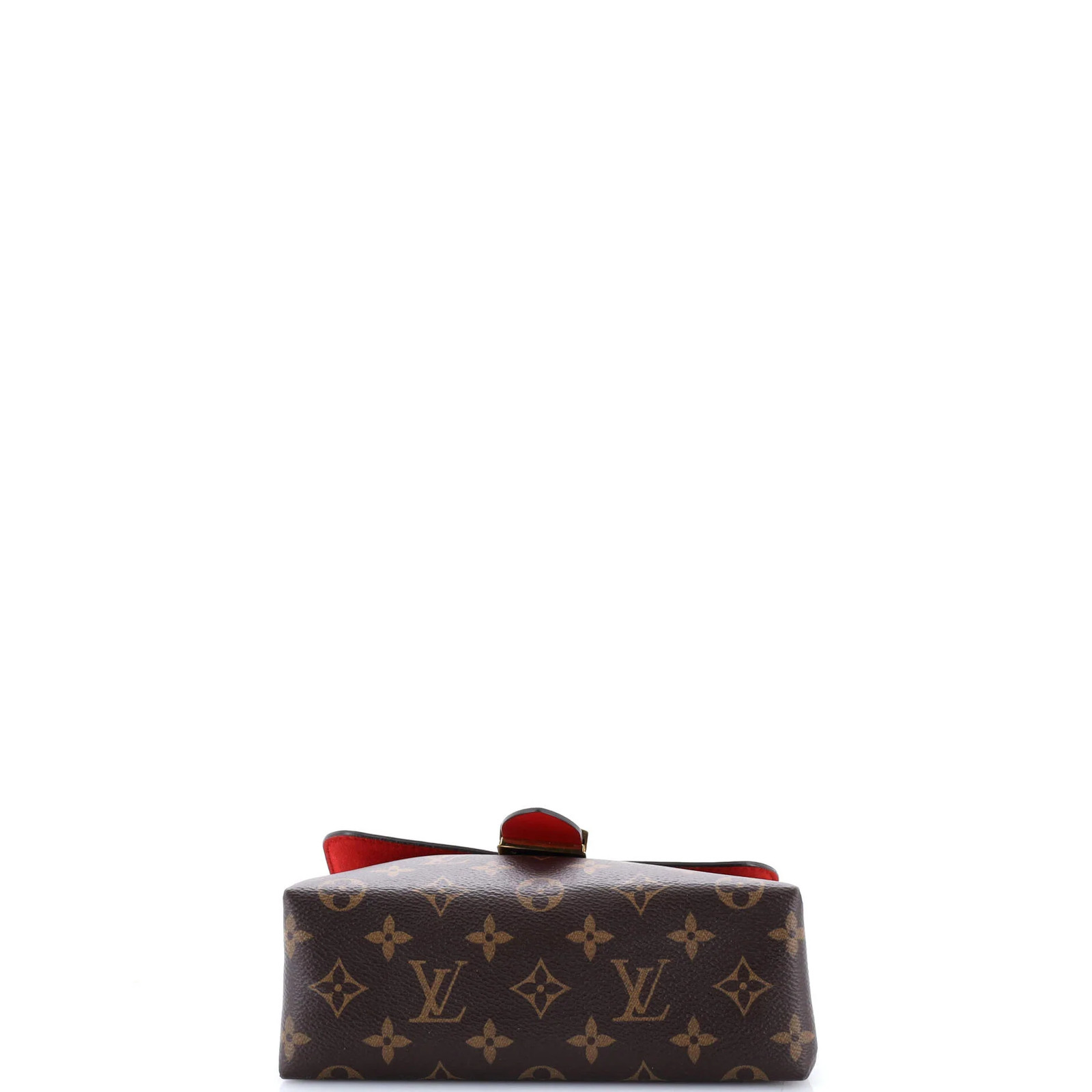 Louis Vuitton Locky Handbag Monogram Canvas with Leather BB
