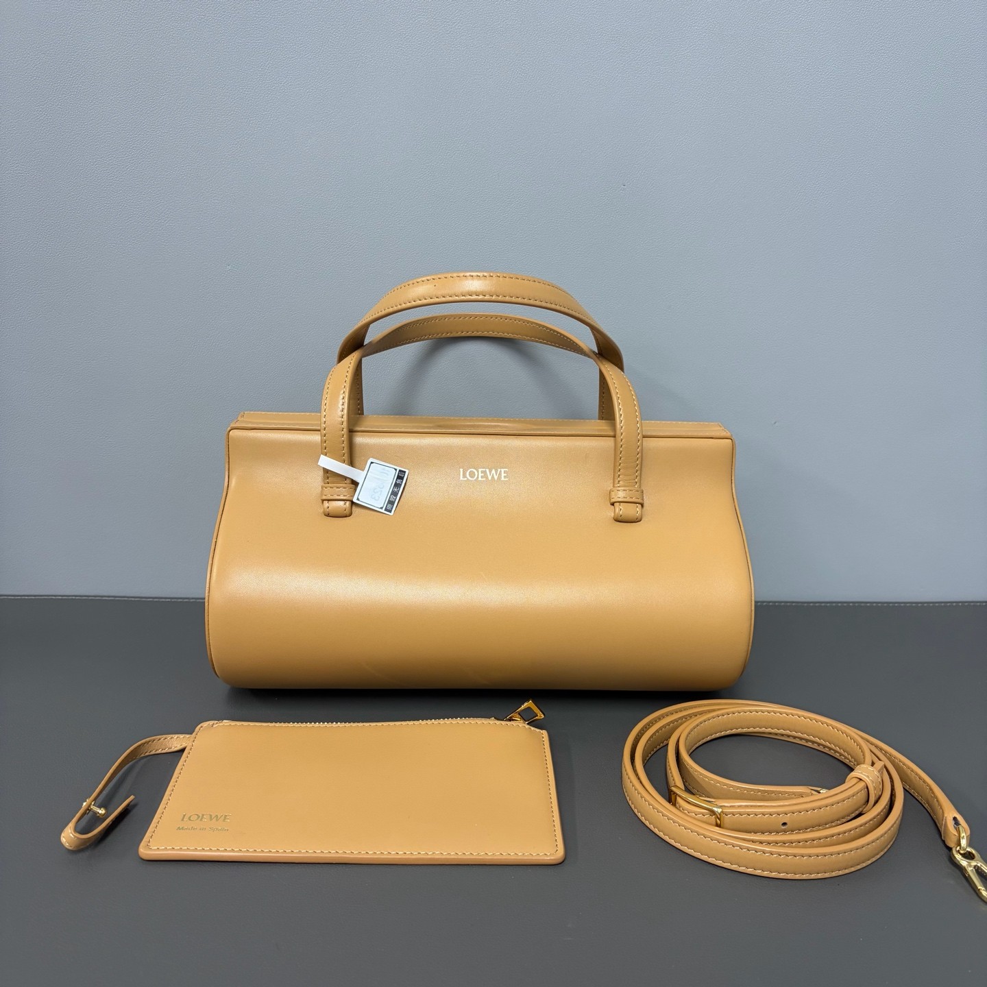 Loewe Pre-Owned Authentic Crossbody Bag Yellow Leather Free Tracked Shipping