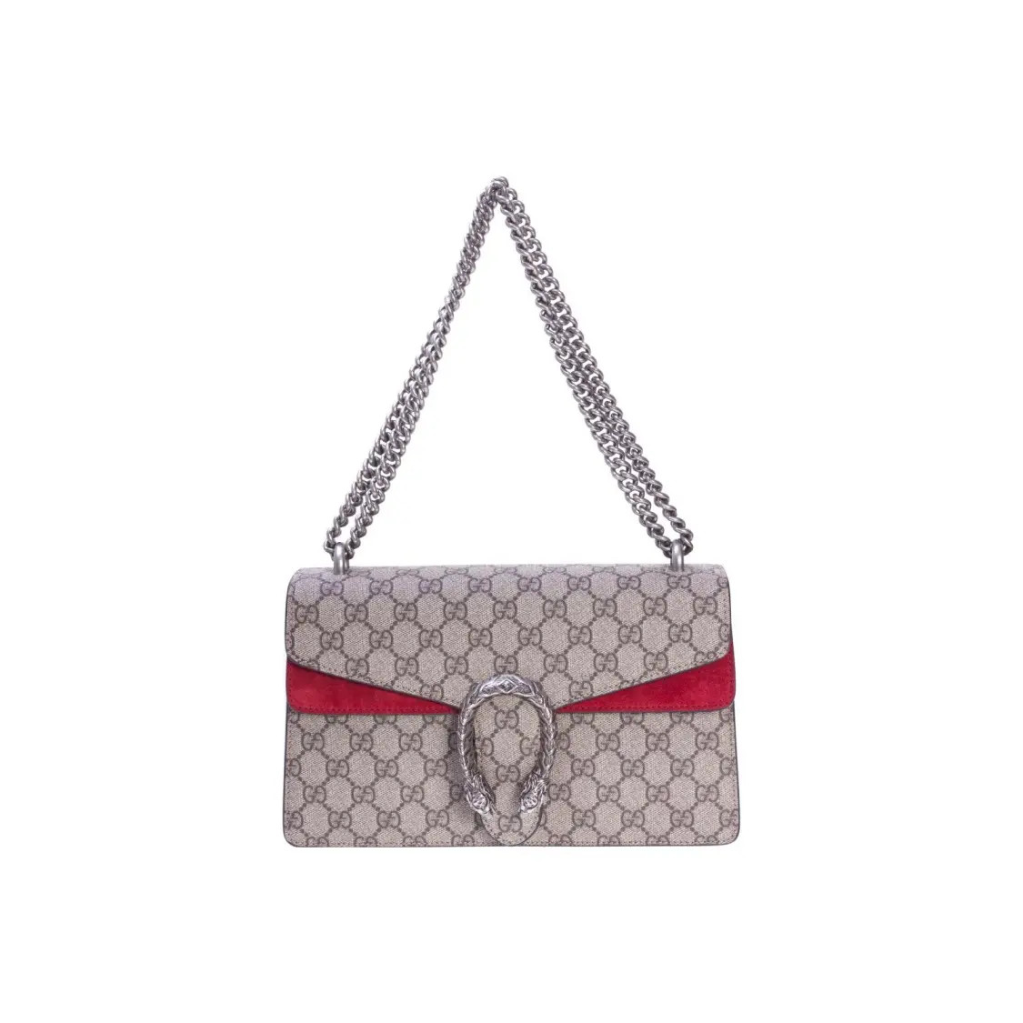 Gucci Dionysus Chain Tiger Head Buckle Crossbody Bag Small Women’s 11×3.5×6.6 in