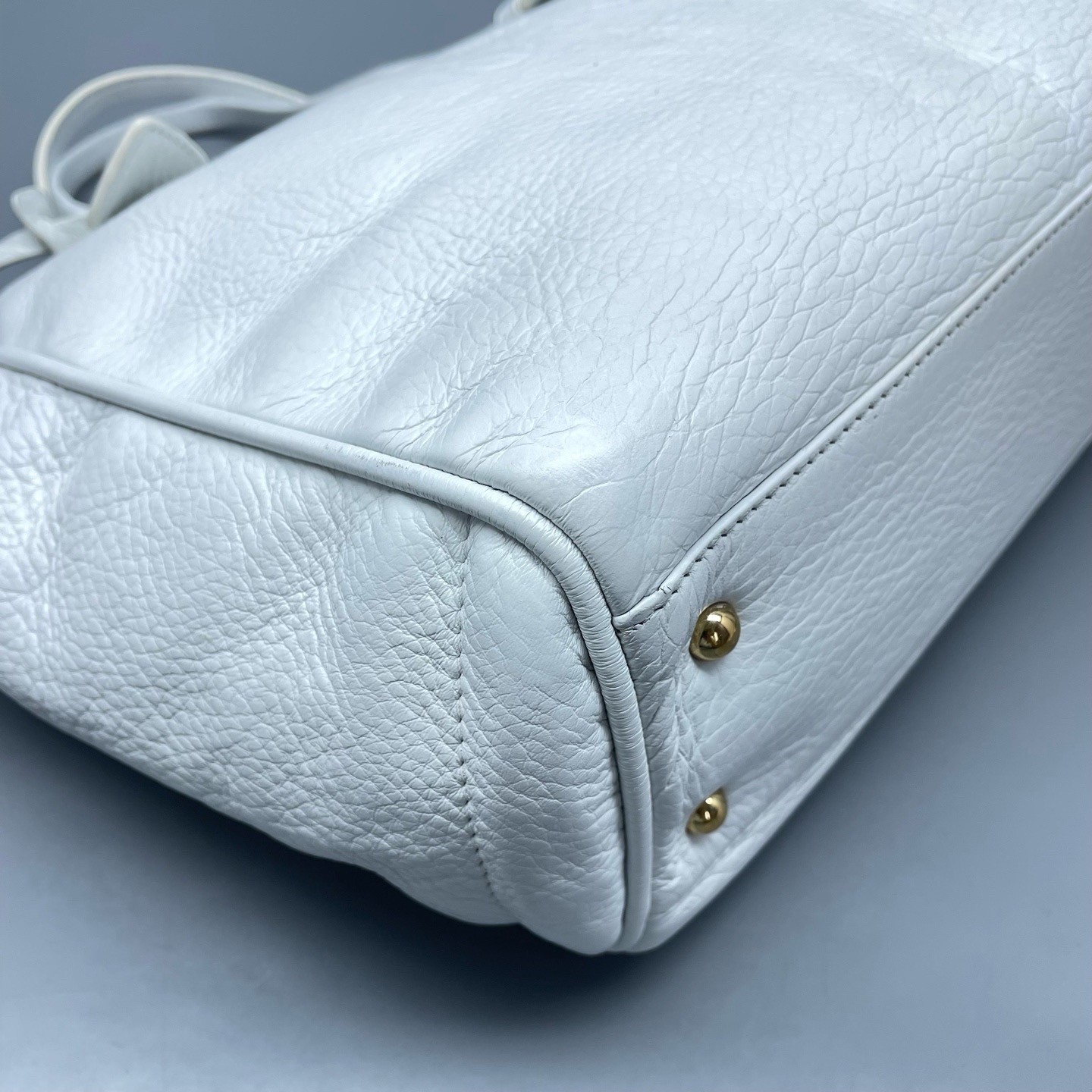 Loewe Pre-Owned Authentic Tote White 29*25*12cm Free Tracked Shipping