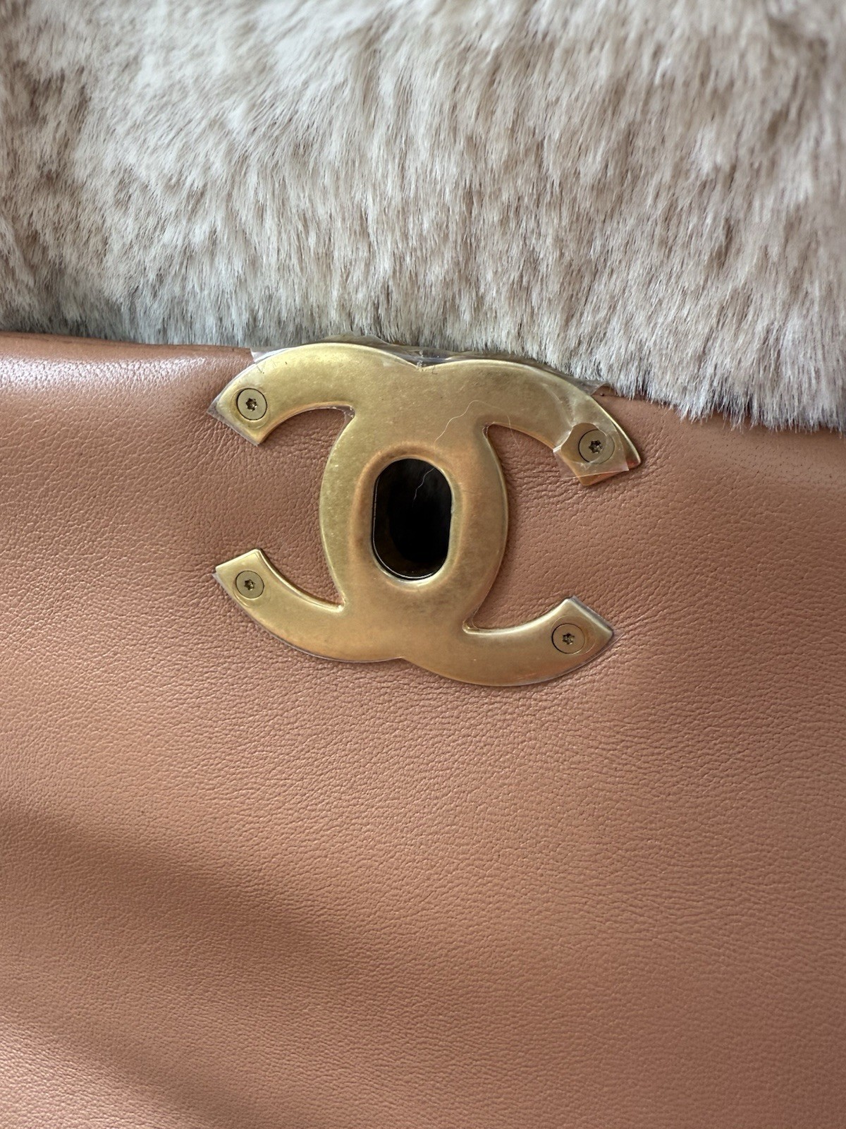 Chanel 19 Small Caramel 21K Rare Color