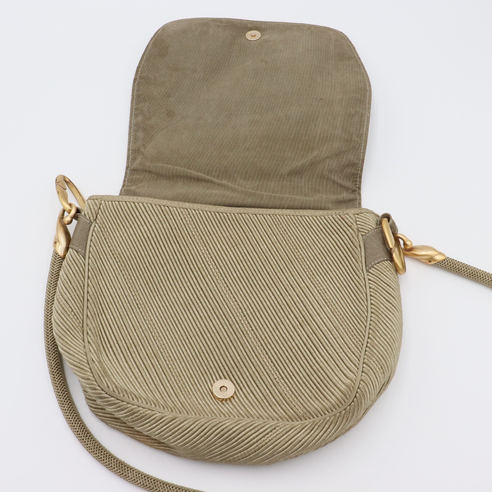 De Vecchi Hamilton Hodge Purse Bunjee Cord Made in Italy