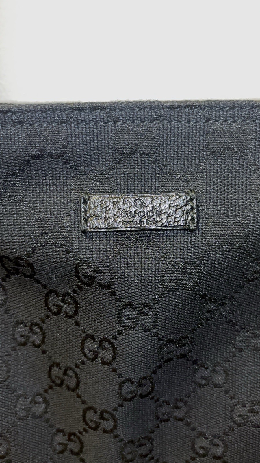 Gucci GG Canvas Monogram Web Strap Crossbody Bag