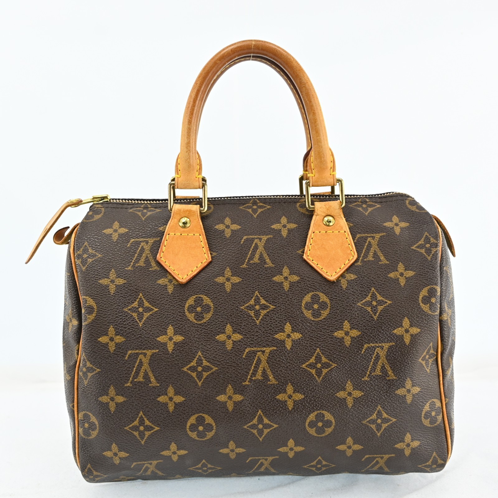 LOUIS VUITTON Monogram Speedy 25 M41528 Hand Bag Canvas P4944GA802