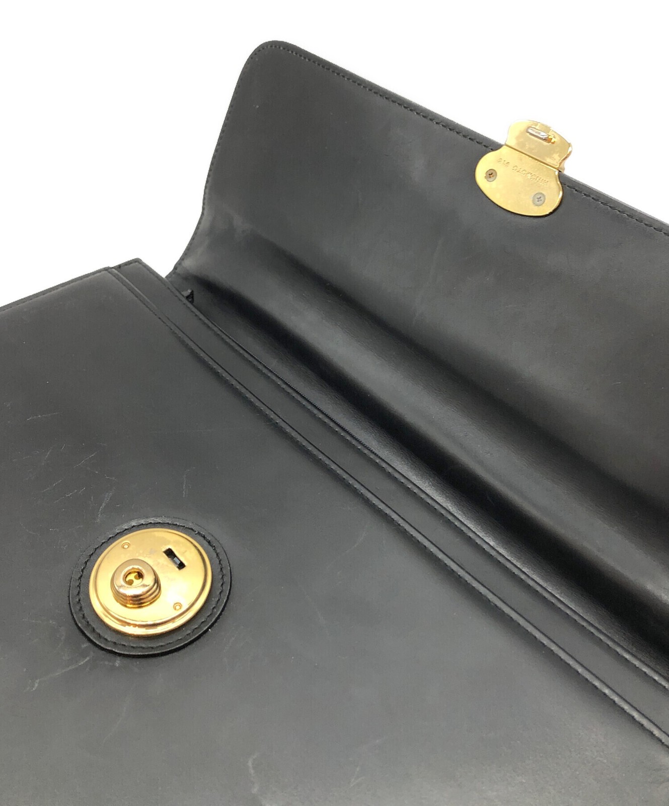 CYPRISMORPHO Dulles bag Black Authentic From Japan