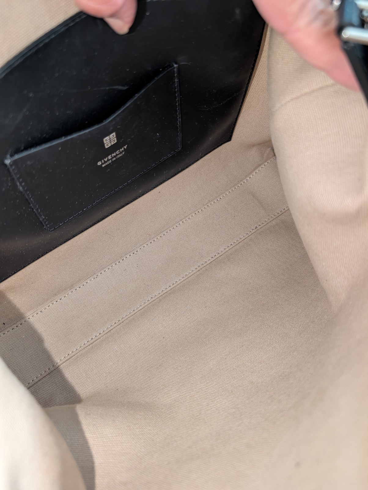 100% Authentic Givenchy Antigona Soft Small Leather Handbag Black