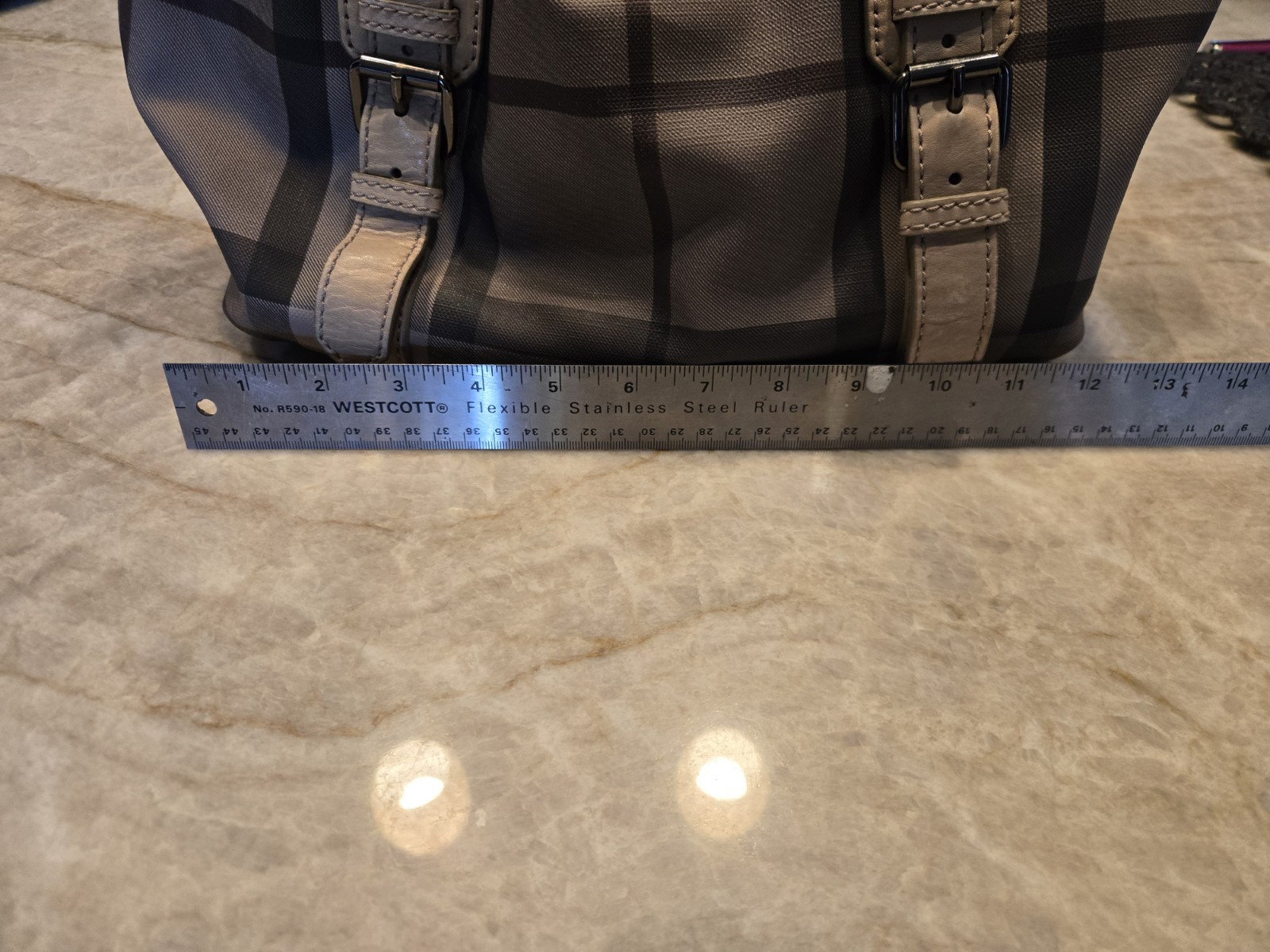 Authentic BURBERRY Check Northfield Tote
