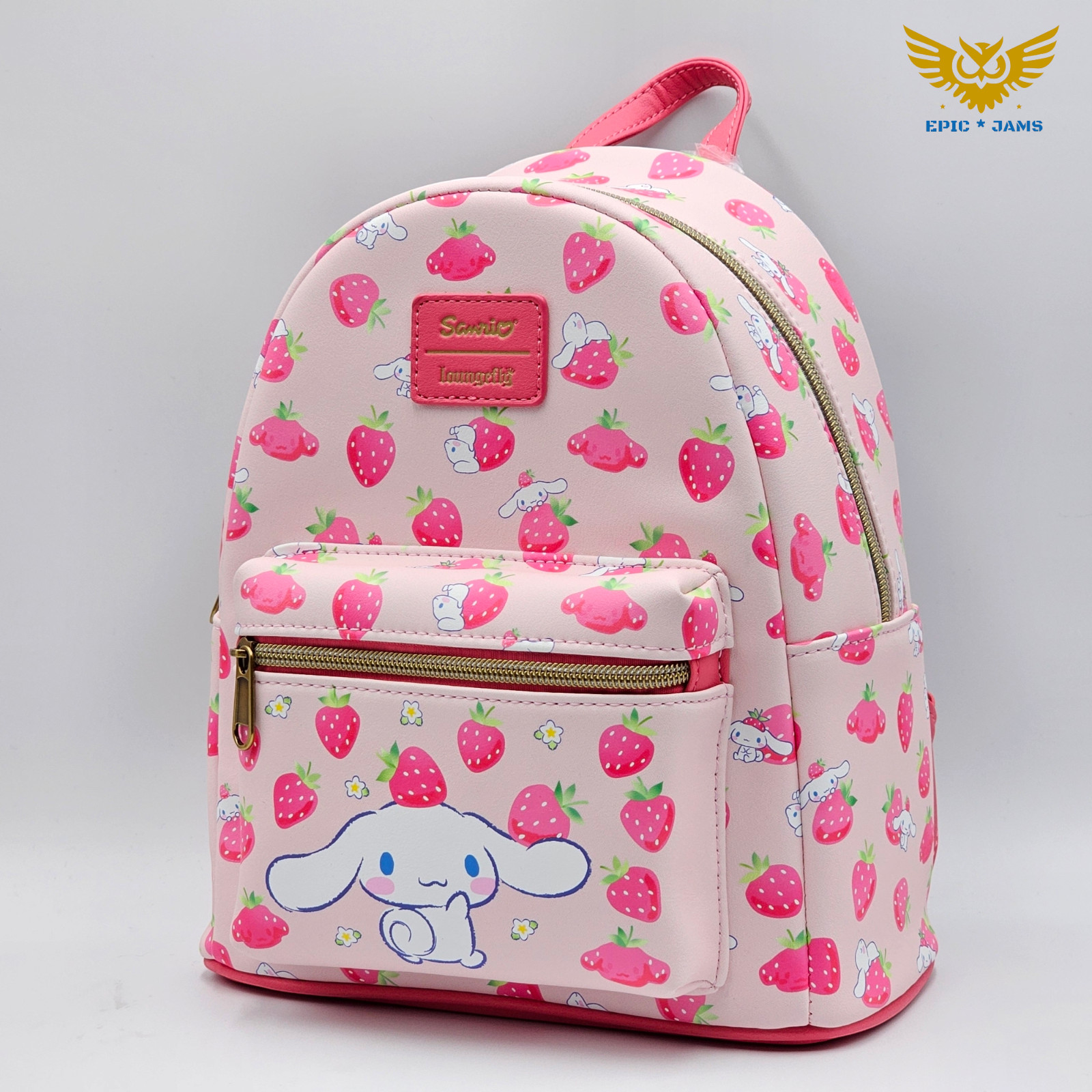 Loungefly Cinnamoroll Strawberries Mini Backpack New