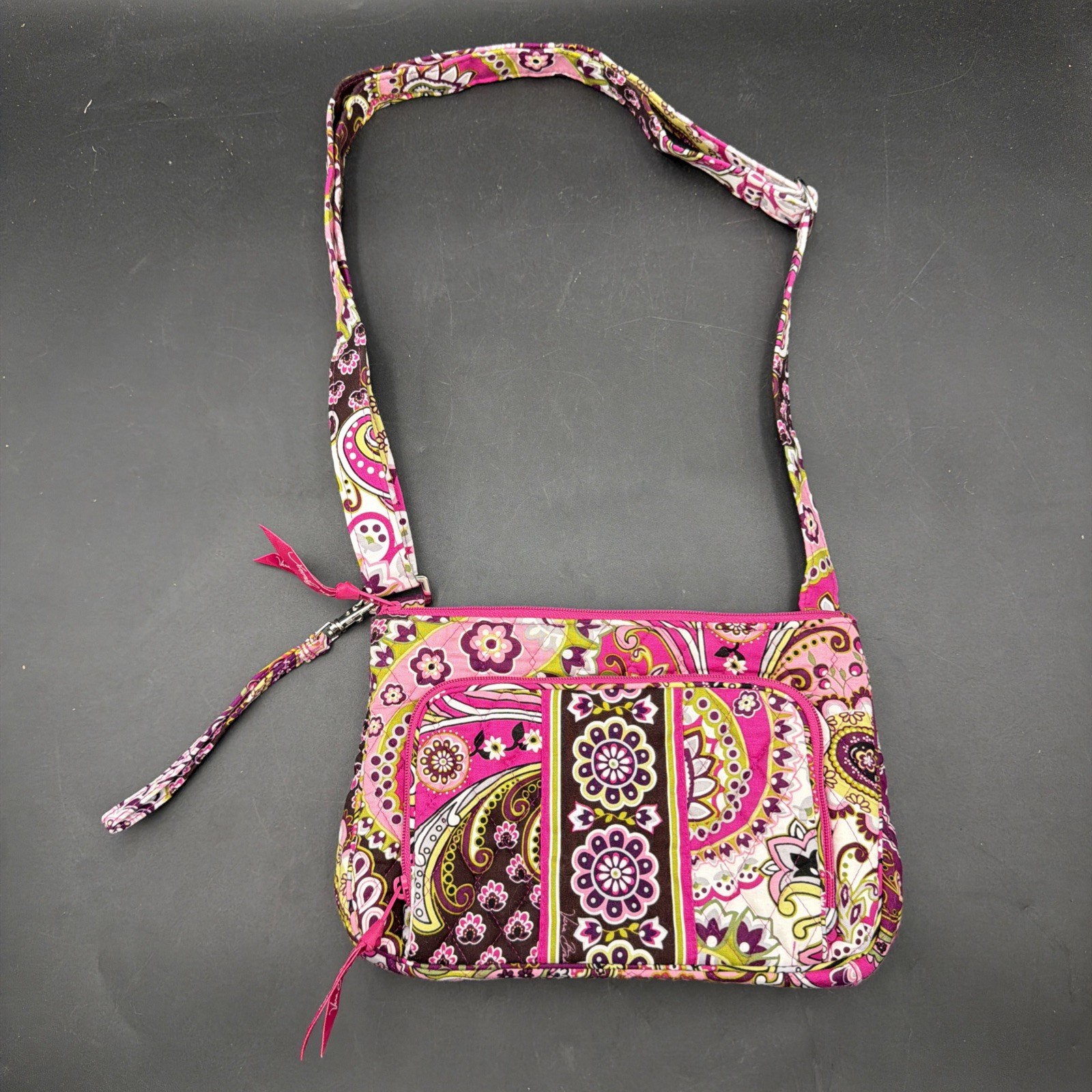 Vera Bradley Very Berry Paisley Crossbody