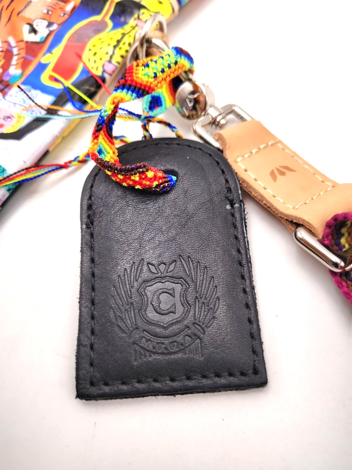Consuela NWT Colin Uptown Crossbody w/ Luggage Tag and Friendship Bracelet.