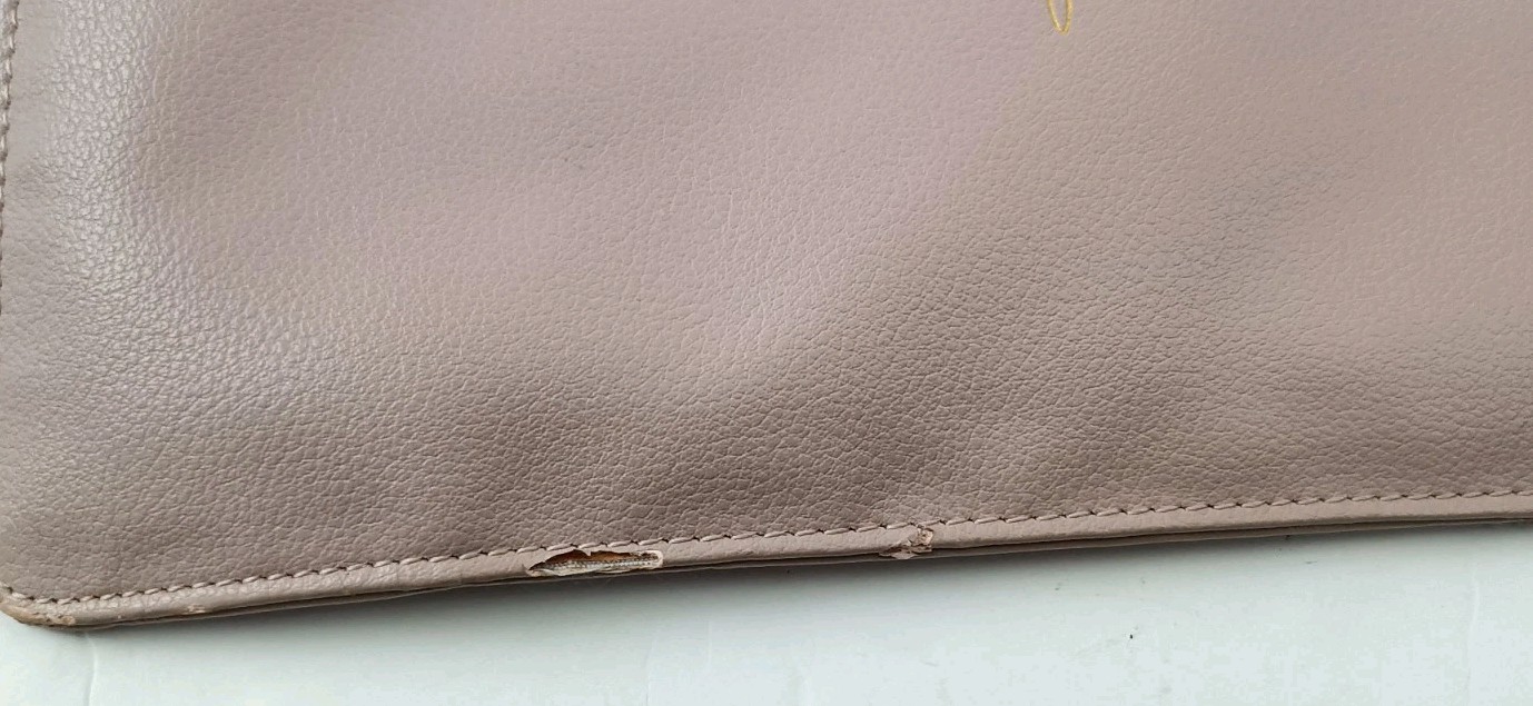 Katie Loxton Make Up Bag “Hey Beautiful” Monogrammed Purse Blush Pink Cosmetic