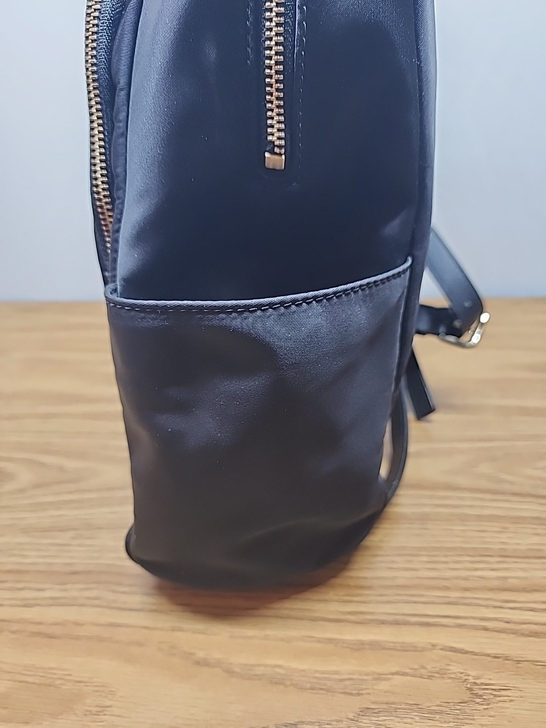 Kate Spade Black Nylon Hilo Blake Avenue Gold Hardware Large Backpack