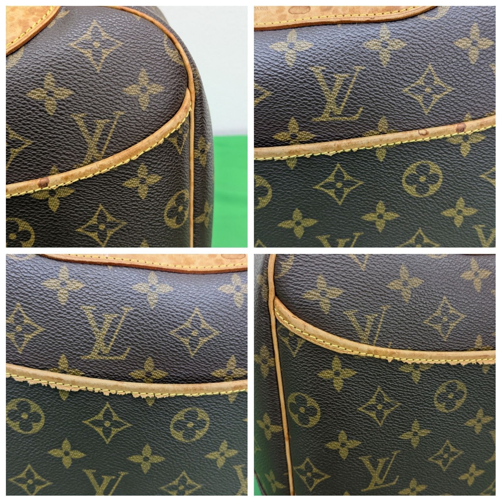 Louis Vuitton Deauville Handbag Monogram M47270 9.8*12.9*5.3 inch