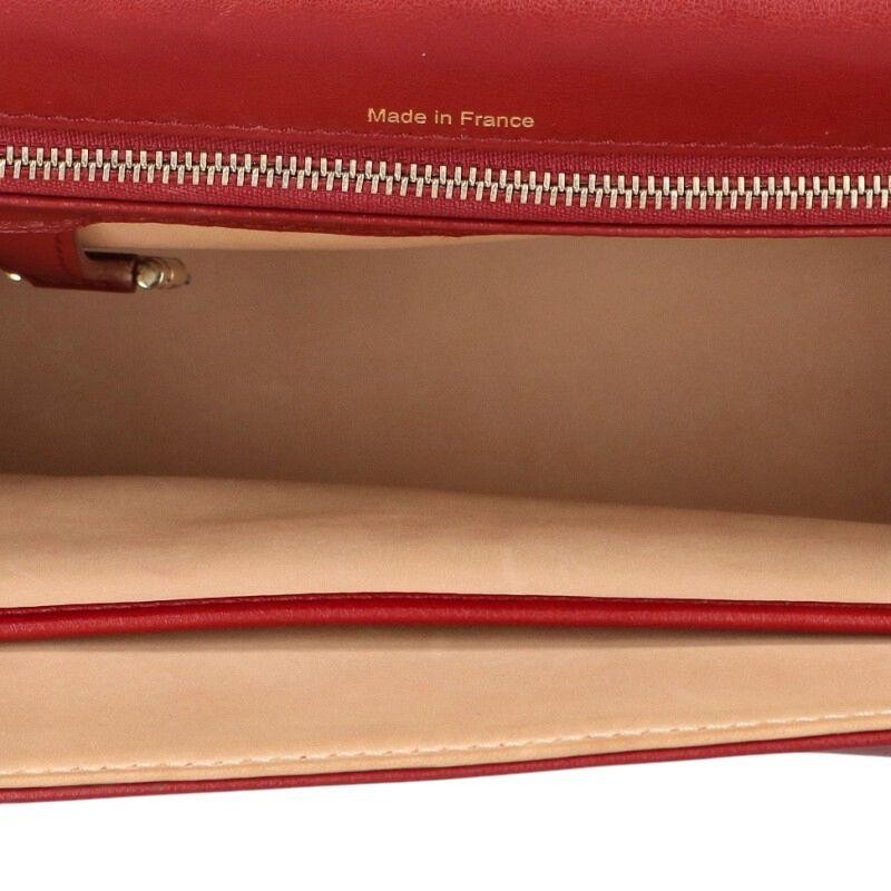 DELVAUX Bag: Tempete GM Red W31.5×H24×D9cm;
