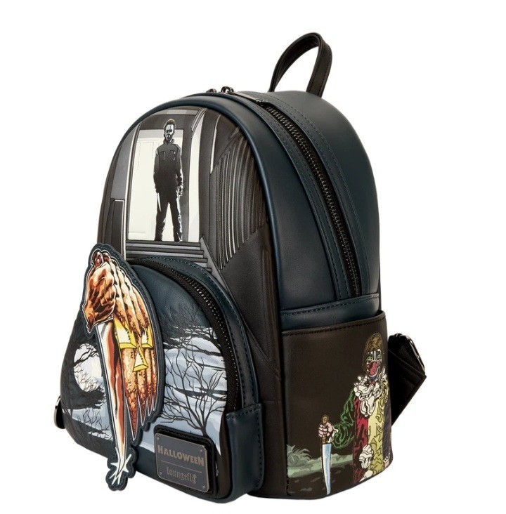Halloween Michael Myers Jack-O’-Lantern Glow Mini Backpack (NWT)