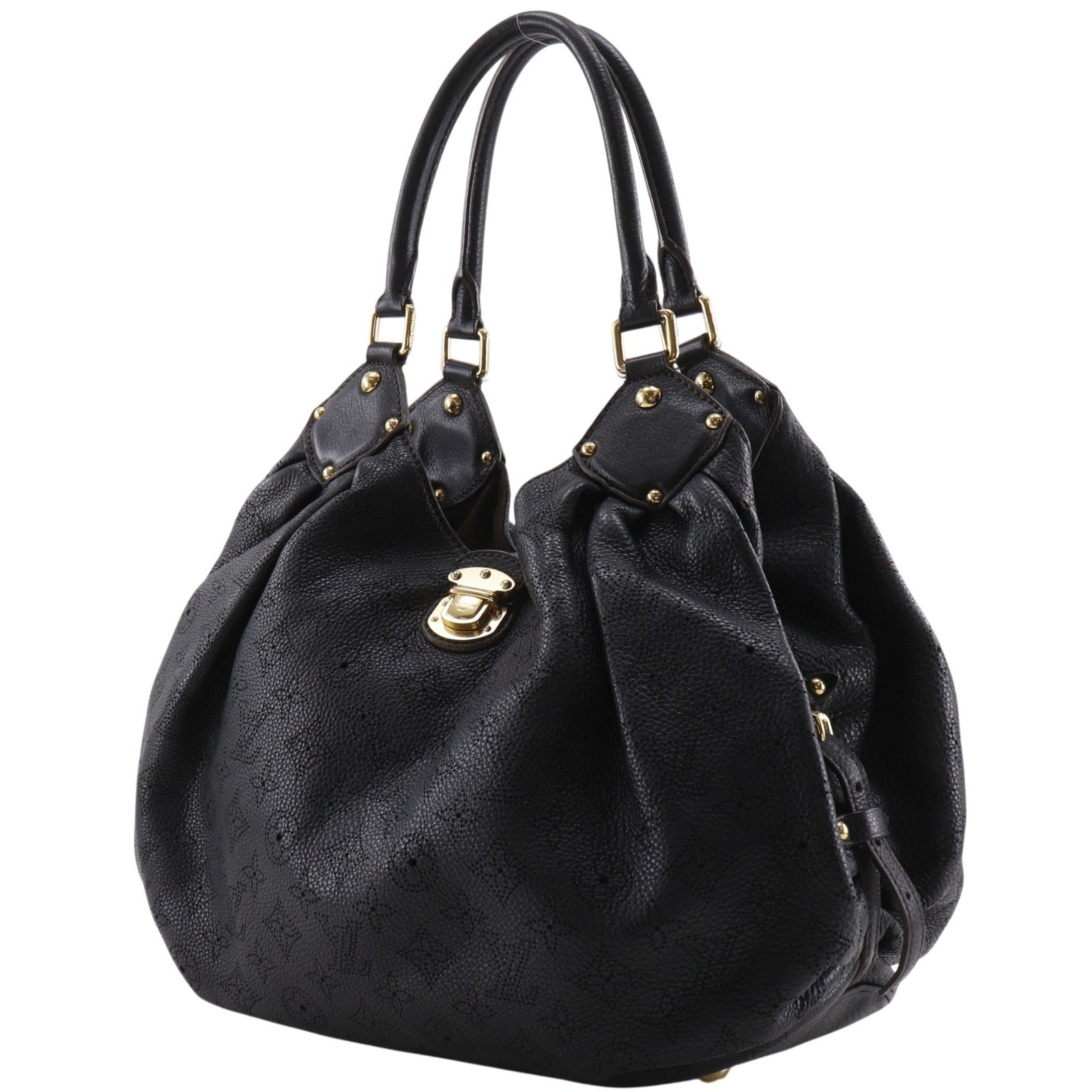 LOUIS VUITTON Mahina L Tote Bag M95765 Noir black Monogram Mahina Women