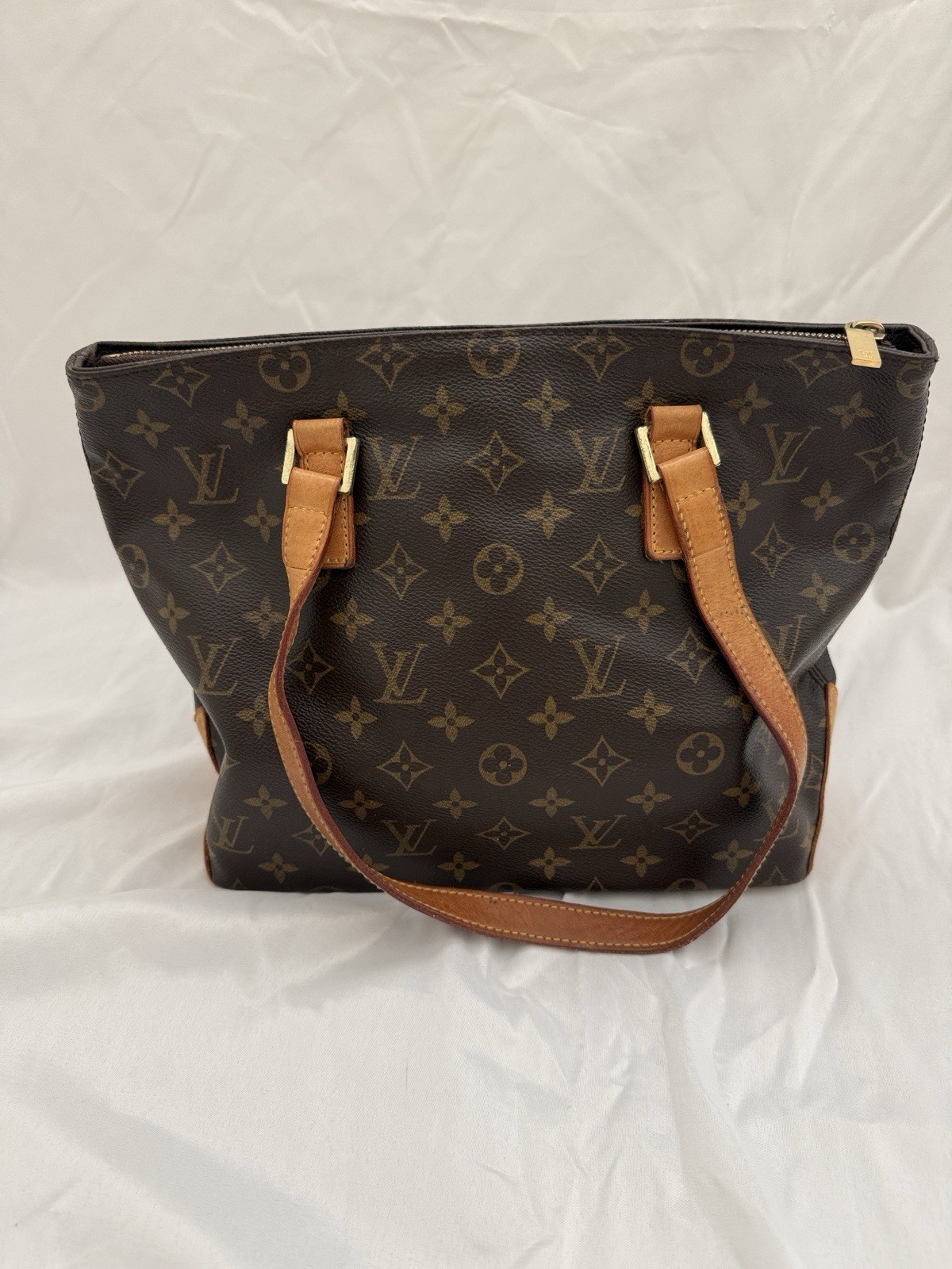 Louis Vuitton Cabas Piano Tote Brown Monogram Canvas