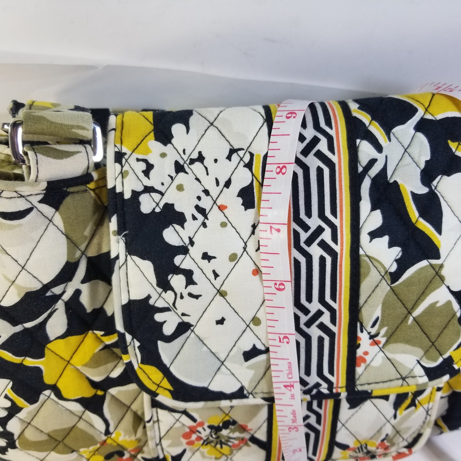Vera Bradley Edie Satchel Dogwood Cross Body Purse Handbag Retired