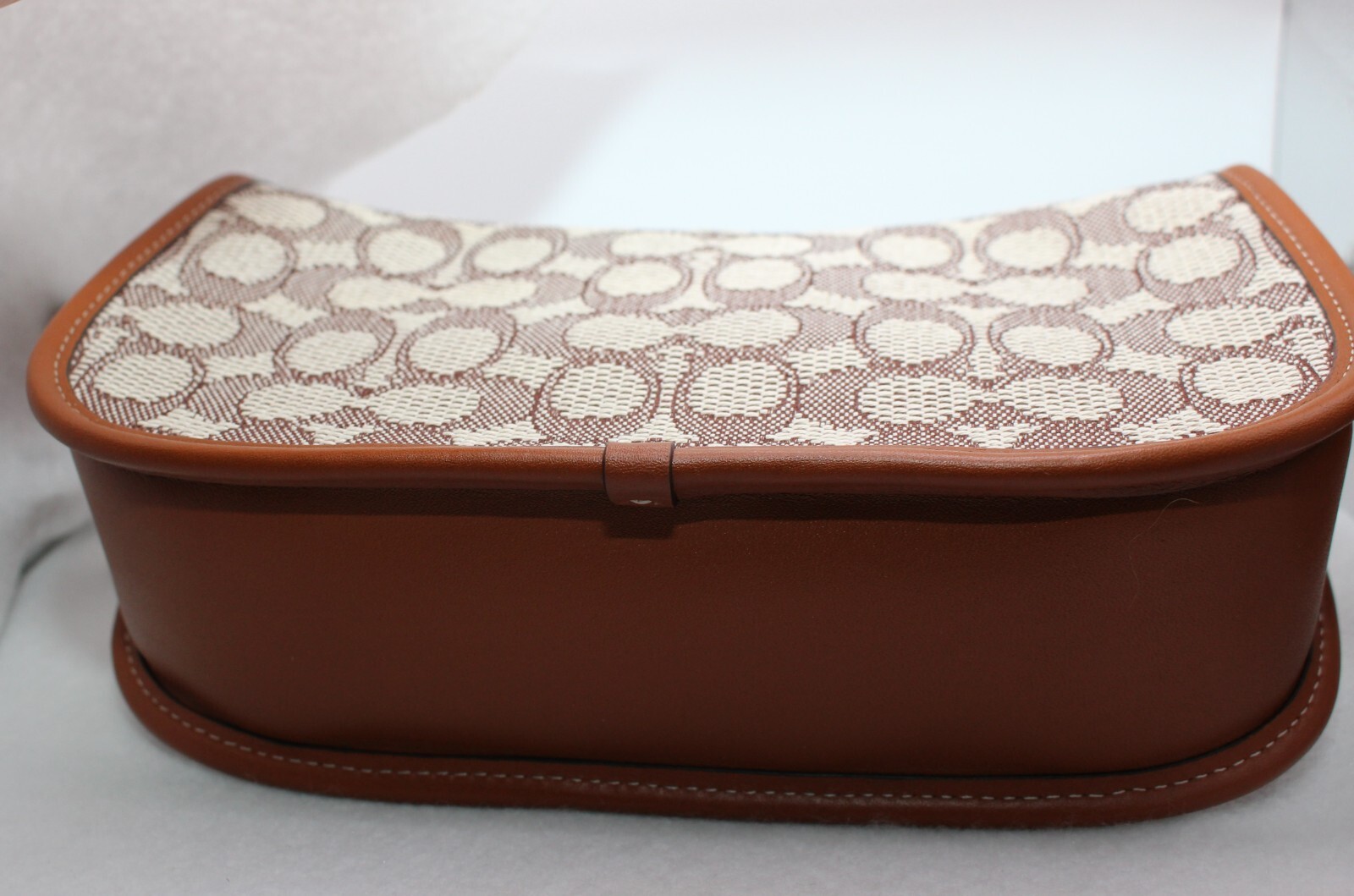 COACH X Tom Wesselmann Swinger Signature Textile Jacquard Shoulder Bag CA121 NEW