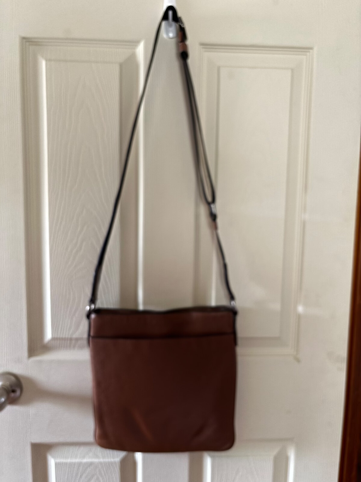 Coach Leather Charles Varsity Striped Crossbody Bag F23216