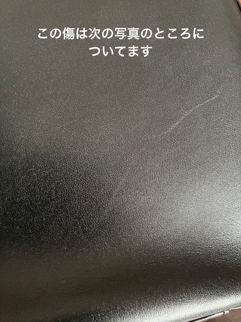 Burberry Handbag Check Pattern Leather Used 10.6×8.3×3.9 inches