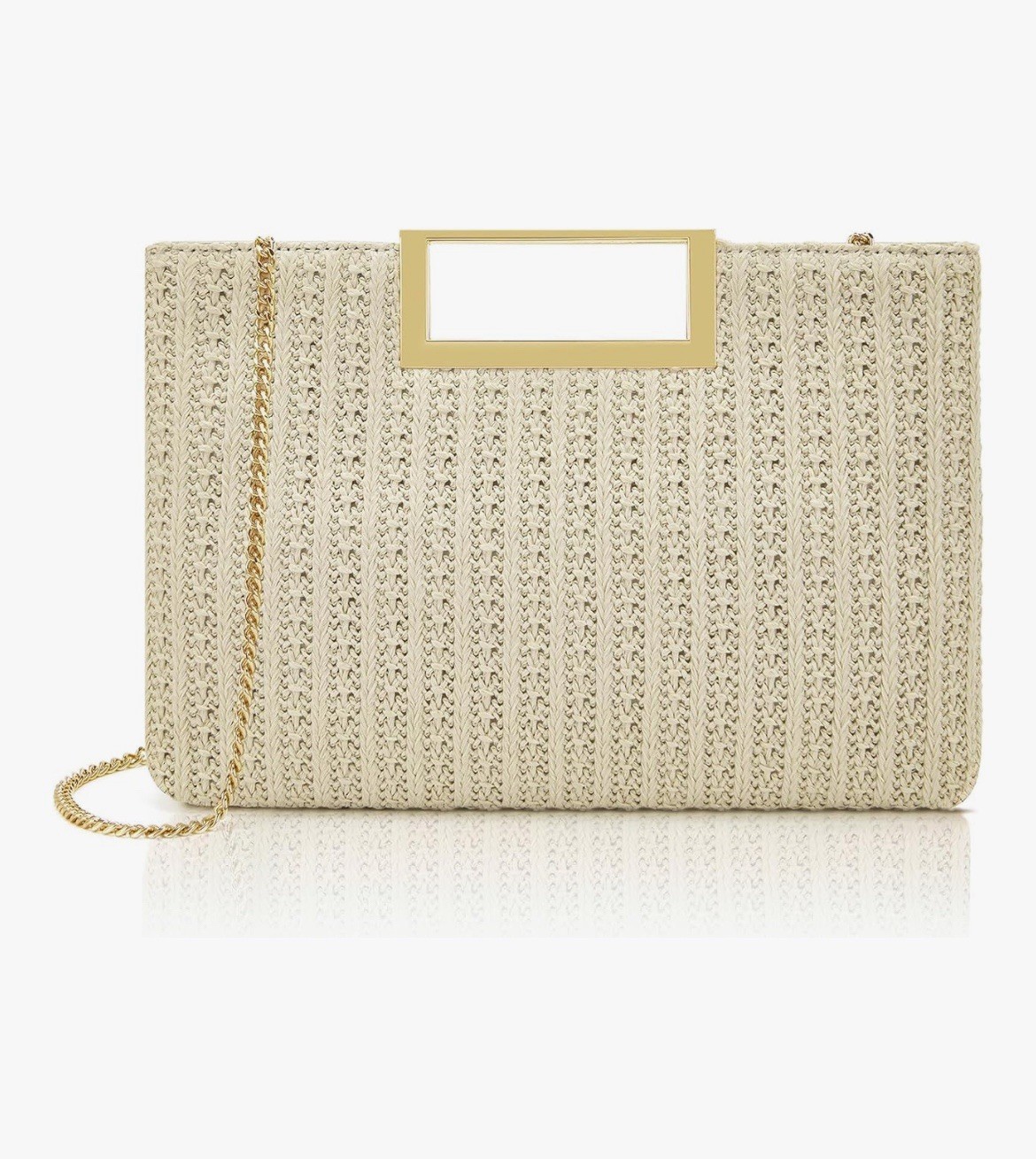 Milisente Clutch Purses for Women Formal Casual Sparkly PU Leather Handbag