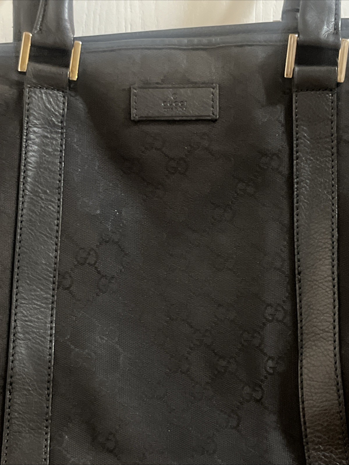 Gucci Joy leather handbag Good condition Black, Leather